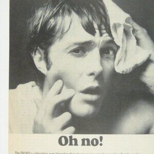 Clearasil Acne Treatment Vintage 1970s Print Ad Skincare Skincare Medicine Oh No